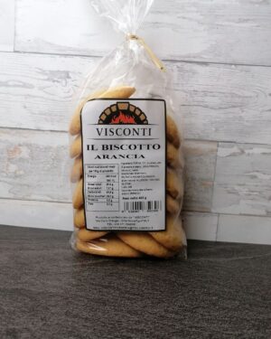Biscotto artigianale all'arancia