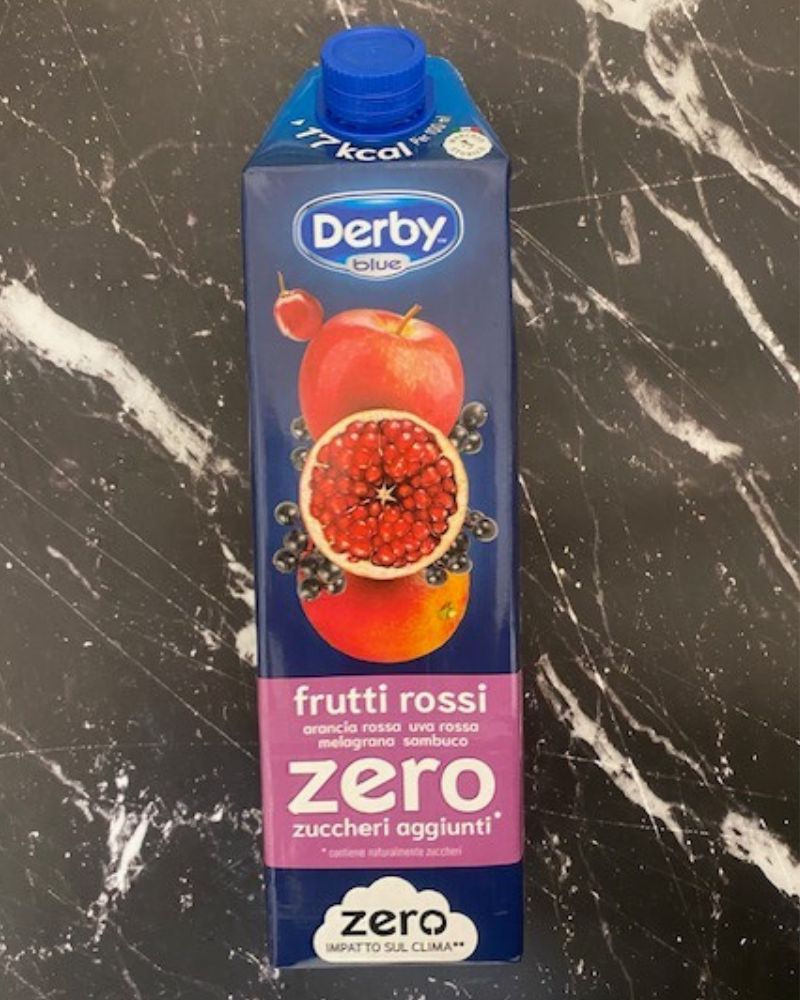 Succo ai Frutti Rossi Derby Blue